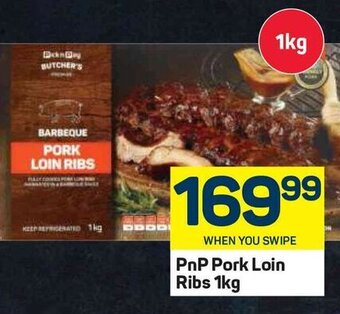Pick n Pay PnP Pork Loin Ribs 1kg offer