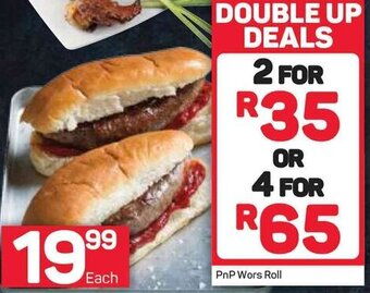 Pick n Pay PnP Wors Roll offer