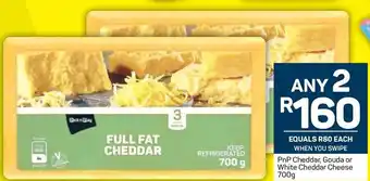 Pick n Pay PnP Cheddar, Gouda or White Cheddar Cheese 700g offer