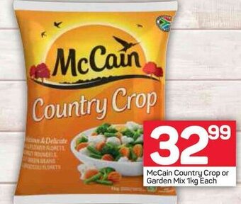 Pick n Pay McCain Country Crop or Garden Mix 1kg offer