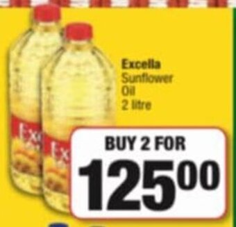 Spar Savemor Excella Sunflower Oil 2L offer