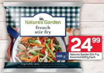 Pick n Pay Natures Garden Stir Fry Assorted 600g offer