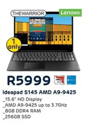 Computer Mania Lenovo Ideapad S145 AMD A9-9425 offer