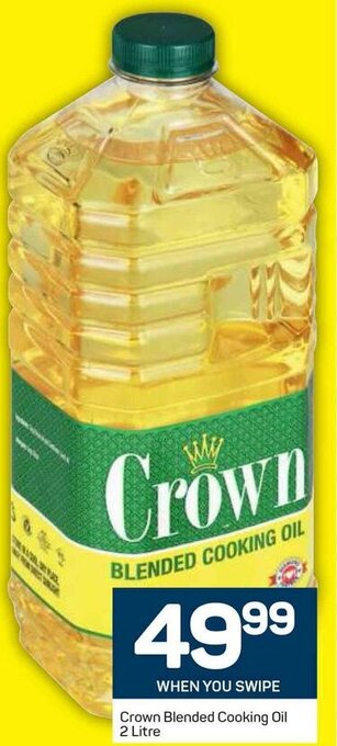 Pick n Pay Crown Blended Cooking Oil 2 Litre offer