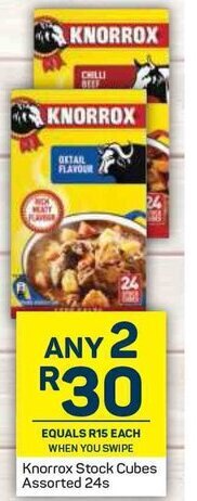 Pick n Pay Knorrox Stock Cubes Assorted 24s offer