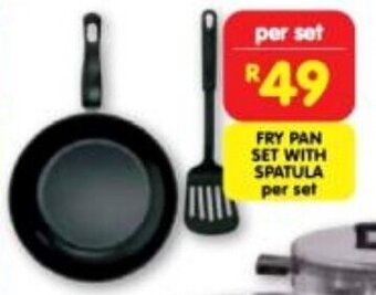 Shoprite FRY PAN SET WITH SPATULA offer