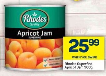 Pick n Pay Rhodes Superfine Apricot Jam 900g offer