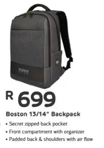 Computer Mania Port Designs Boston 13/14" Backpack offer