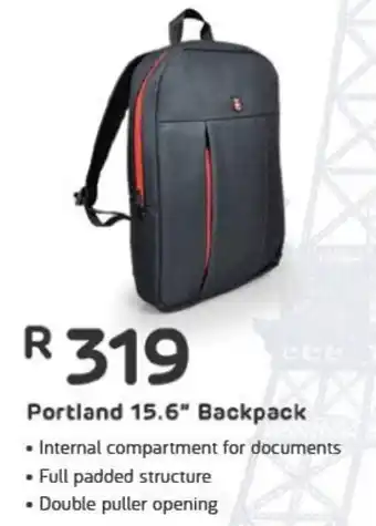 Computer Mania Port Designs Portland 15.6" Backpack offer