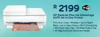 Computer Mania HP Deskjet Plus Ink Advantage 6475 All-in-One Printer offer