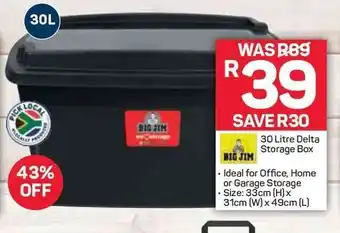 Pick n Pay Delta Storage Box 30 Litre offer