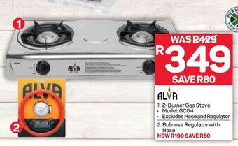 Pick n Pay Alva 2-Burner Gas Stove offer