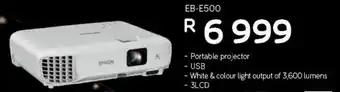 Computer Mania Epson Portable Projector EB-E500 offer