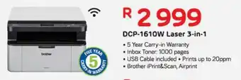 Computer Mania Brother DCP-1610W Laser 3-in-1 offer