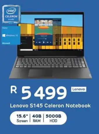 Lenovo S145 Celeron Notebook