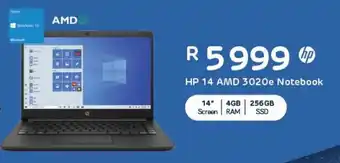 Computer Mania HP 14 AMD 3020e Notebook offer