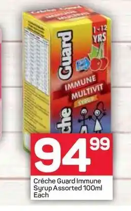 Pick n Pay Créche Guard Immune Syrup Assorted 100ml offer