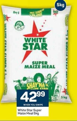 Pick n Pay White Star Super Maize Meal 5kg offer