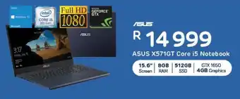 Computer Mania Asus X571GT Core i5 Notebook offer