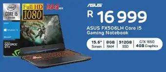 Computer Mania Asus FX506LH Core i5 Gaming Notebook offer