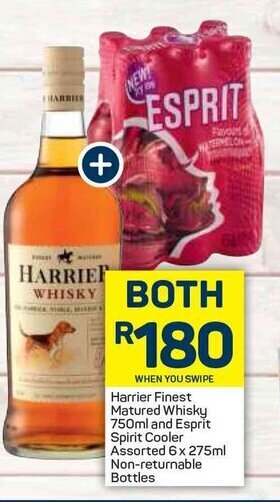 Pick n Pay Harrier Finest Matured Whisky 750ml offer