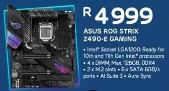 Computer Mania Asus Rog Strix Z490-E Gaming offer