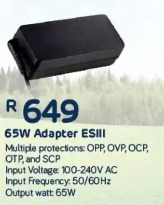 Computer Mania 65W Adapter ESIII offer