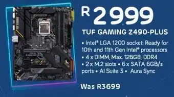 Computer Mania Asus TUF Gaming Z490-Plus offer