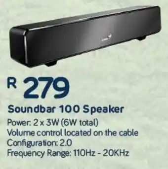 Soundbar 100 Speaker