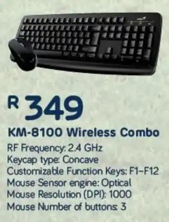 Computer Mania KM-8100 Wireless Combo offer