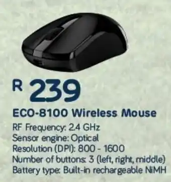 Computer Mania Eco-8100 Wireless Mouse offer
