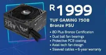 Computer Mania Asus TUF Gaming 750B Bronze PSU offer