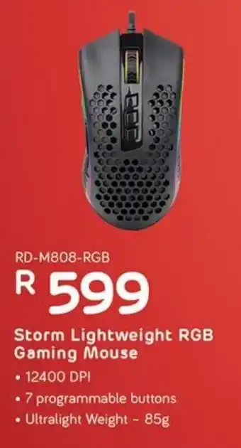 Redragon Storm Lightweight RGB Gaming Mouse