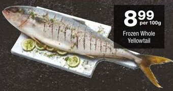 Checkers Frozen Whole Yellowtail offer