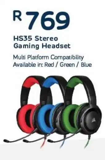 Computer Mania HS35 Stereo Gaming Headset offer