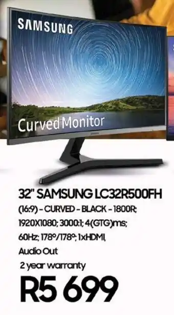 Computer Mania Samsung LC32R500FH 32" offer