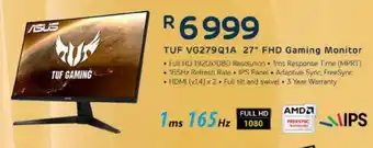 Computer Mania TUF VG279Q1A 27" FHD Gaming Monitor offer