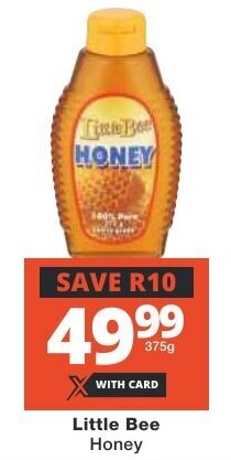 Checkers Little Bee Honey offer
