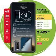 Edgars Hisense h60 zoom smartphone offer