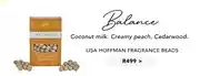 Balance Coconut Milk, Creamy Peach, Cedarwood