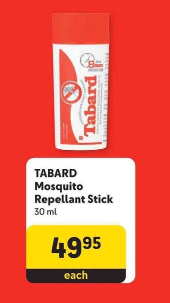 Makro TABARD Mosquito Repellant Stick 30ml offer