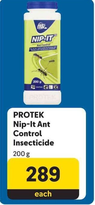 Makro PROTEK Nip-It Ant Control Insecticide 200g offer