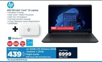 HiFi Corp HP 250 G8 Intel Core i5 Laptop offer