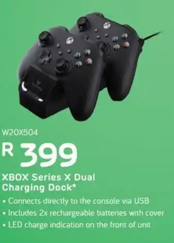 Computer Mania XBOX Series X Dual Charging Dock offer