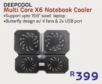Deepcool Multi Core X6 Notebook Cooler