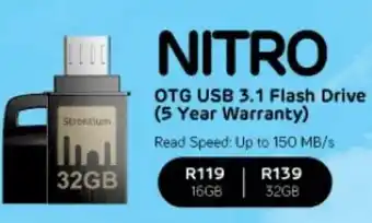 Computer Mania Nitro OTG USB 3.1 Flash Drive 16GB offer