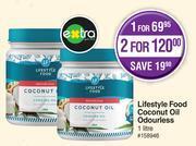 Dis-Chem Lifestyle food coconut oil odourless-1l offer