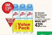 Dis-Chem Air scents air enhancer value pack assorted-3 x 200ml per pack offer