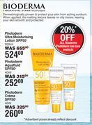 Dis-Chem Bioderma photoderm ultra moisturising lotion spf50+-200ml offer