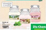 Dis-Chem Yankee candle jar assorted scents-104g each offer